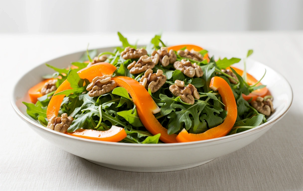 Alimentos frescos e nutritivos em luz natural